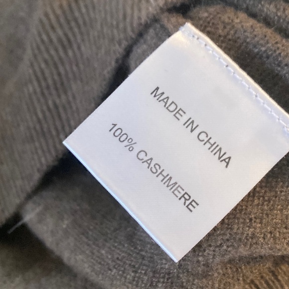 Quince Mongolian Shrunken Cashmere Sweatshirt Chocolate Brown Size XL